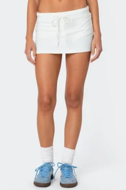 Bayside Slitted Micro Skort