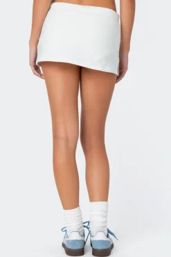 Bayside Slitted Micro Skort