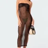 Beachside Sheer Knit Maxi Dress
