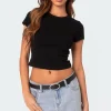 Better Basics Cropped T Shirt