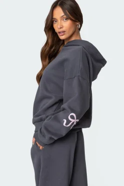 Bonney Bow Detail Hoodie