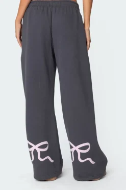 Bonney Bow Detail Sweatpants