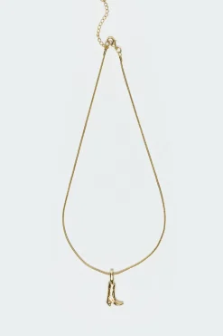 Boot Pendant Necklace