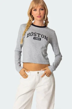 Boston Long Sleeve T Shirt