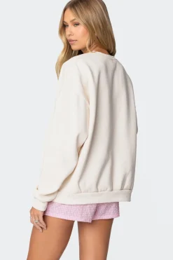 Bow Brat Printed Sweatshirt