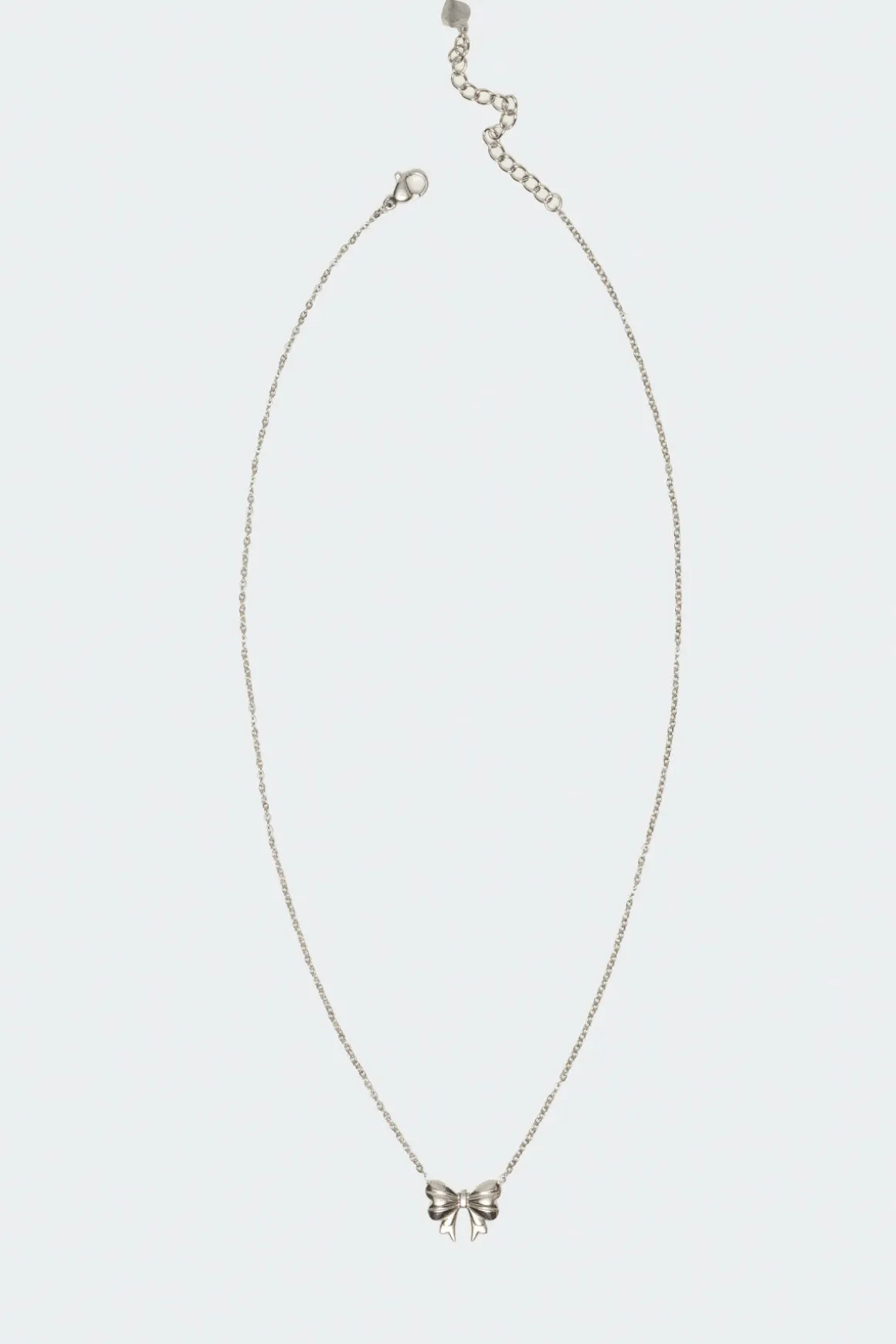 Bow Charm Necklace