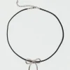 Bow Cord Necklace