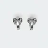 Bow Huggy Hoop Earrings