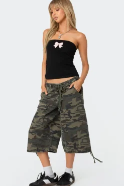 Bow Patch Tube Top