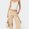 Bow Trim Cargo Parachute Pants