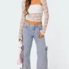 Bows 4 Days Low Rise Baggy Jeans