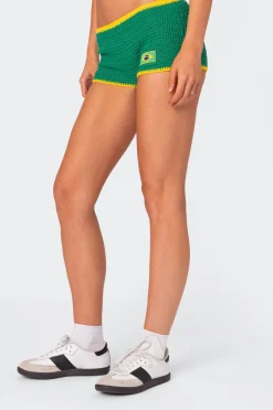Brasil Crochet Shorts