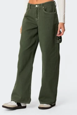 Brenda Low Rise Carpenter Jeans