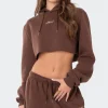 Brenna Cropped Hoodie