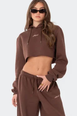 Brenna Cropped Hoodie