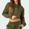 Brenna Cropped Hoodie