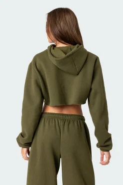 Brenna Cropped Hoodie