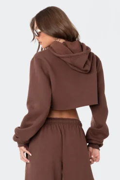 Brenna Cropped Hoodie