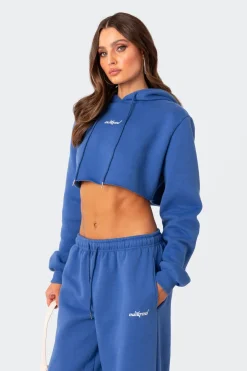 Brenna Cropped Hoodie