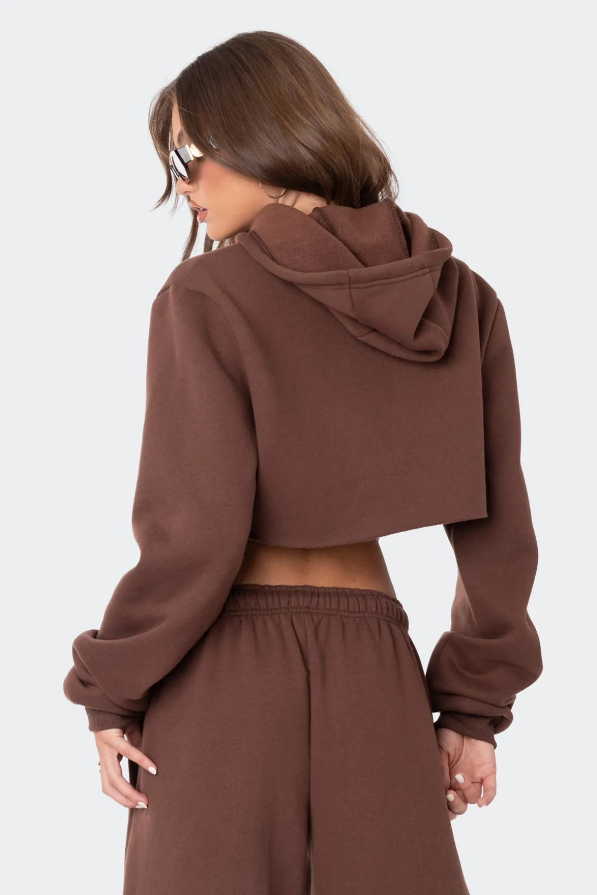 Brenna Cropped Hoodie