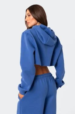 Brenna Cropped Hoodie