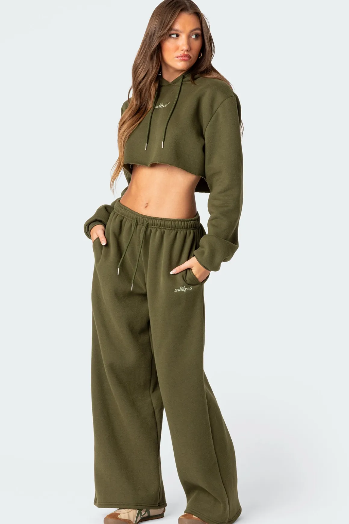 Brenna Cropped Hoodie