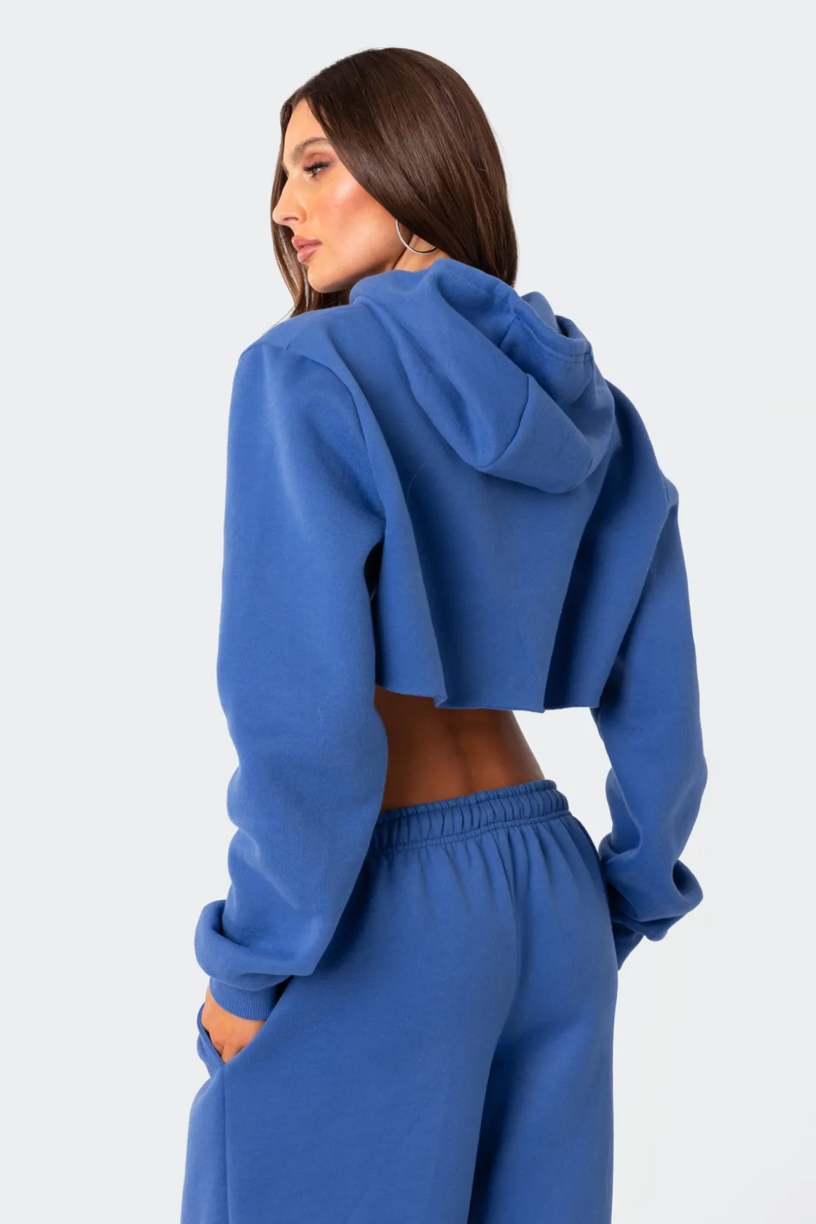 Brenna Cropped Hoodie