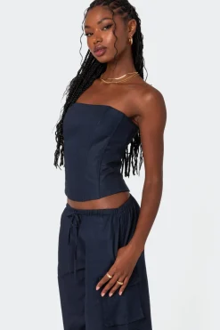 Bristol Linen Look Corset