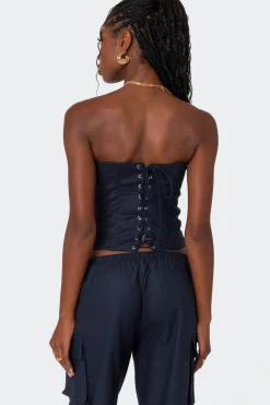 Bristol Linen Look Corset