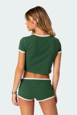 Brooklyn Contrast T Shirt