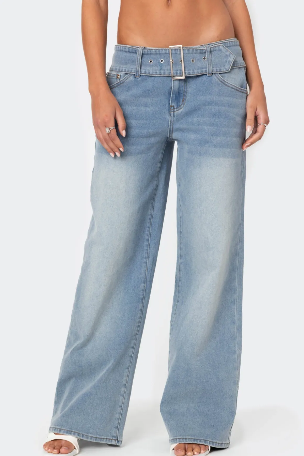 Buckle Baby Washed Relaxed Jeans