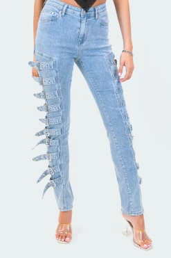 Buckle Up Stretch Jeans