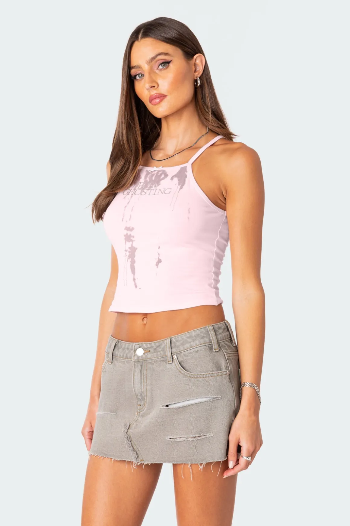 Busy Ghosting Tank Top