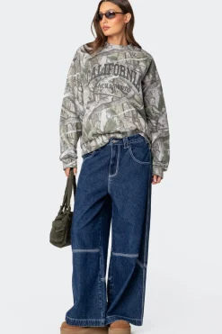 Cali Baby Camo Sweatshirt