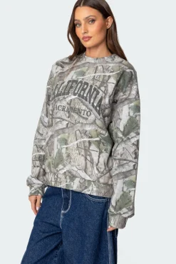 Cali Baby Camo Sweatshirt