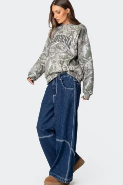 Cali Baby Camo Sweatshirt