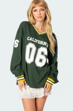 Cali Oversized Baseball T-Shirt