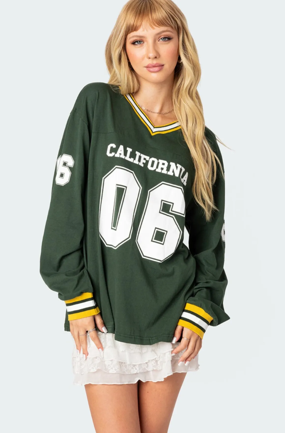 Cali Oversized Baseball T-Shirt