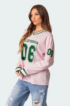 Cali Oversized Baseball T Shirt