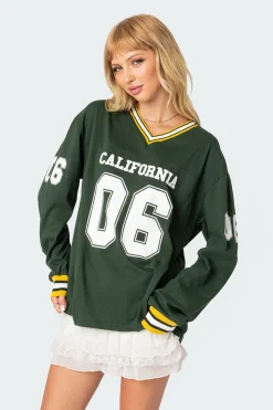 Cali Oversized Baseball T-Shirt