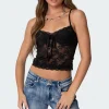Cami Sheer Lace Tank Top