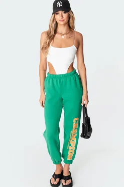 Camilla Ribbed High-Cut Bodysuit