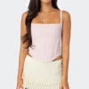Cammie Striped Corset