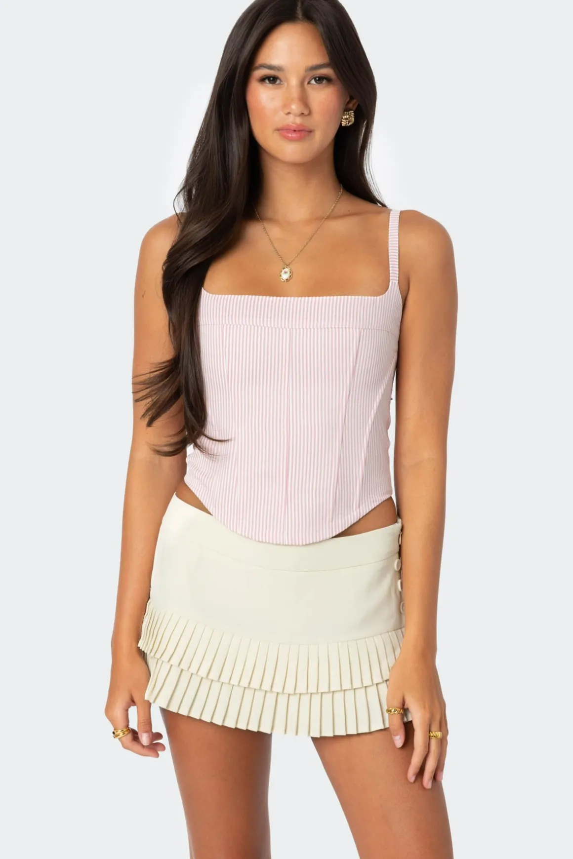Cammie Striped Corset