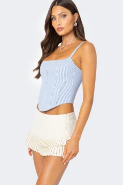 Cammie Striped Corset