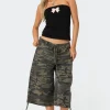 Camo Cargo Bermuda Shorts