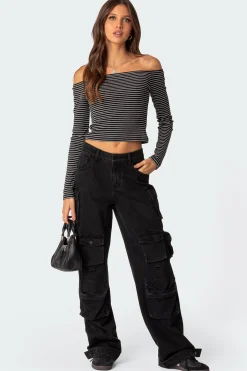Canary Ribbed Top