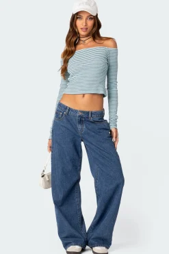 Canary Ribbed Top