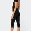 Capri Open Back Jumpsuit