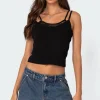 Carnation Lacey Layered Tank Top